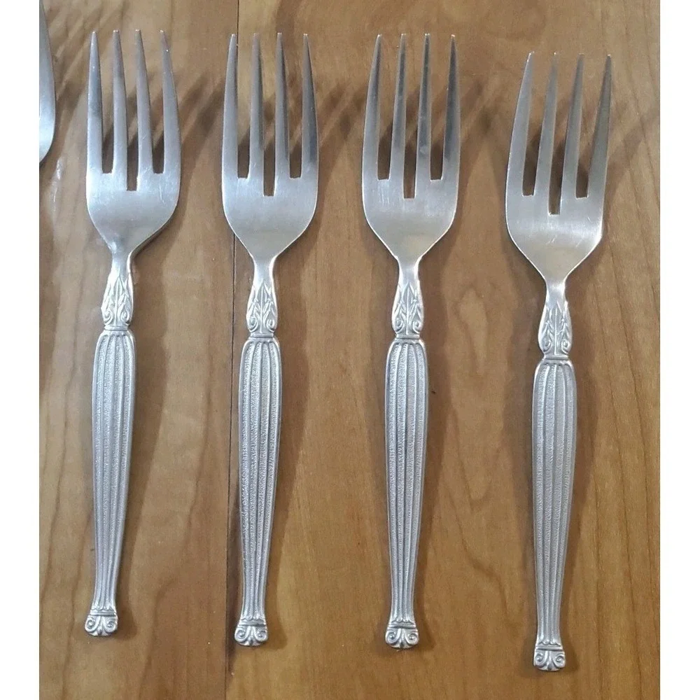Lot‎ 20 Pcs Stainless Steel Japan Flatware Vtg Unknown Maker Tiara MCM